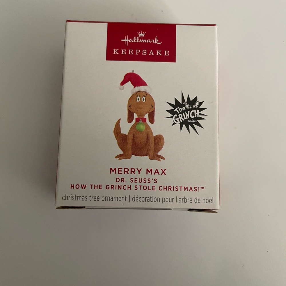 **FINAL PRICE** Mini Dr. Seuss's How the Grinch Stole Christmas!™ Max Ornament